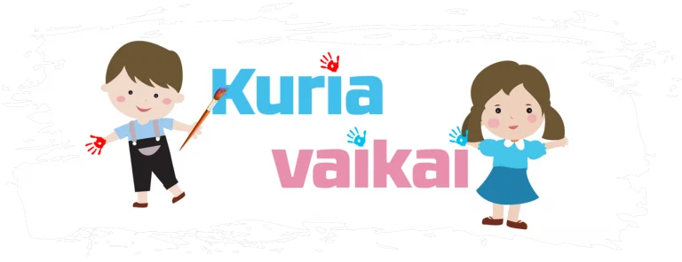 Kuria vaikai logotipas